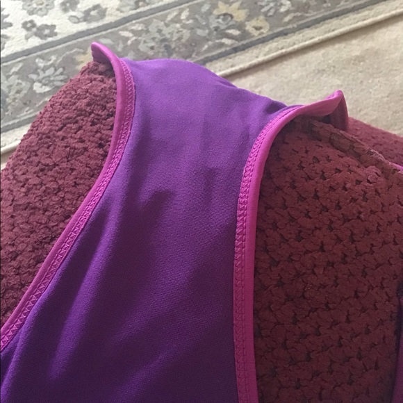 Old navy tankini purple the bottom is a L top M 💜 pretty colored suit.500 - Picture 7 of 9